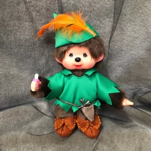 *ピーターパンモンチッチくん*
「ピーターパン」×「モンチッチ」×アートクリエーターコラボ カスタム作品