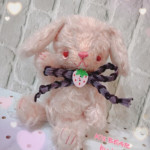 *ロップイヤーらぶちゃん*
ふわふわピンクの可愛いコ🐰💕
甘えん坊なロップイヤーちゃん🍓